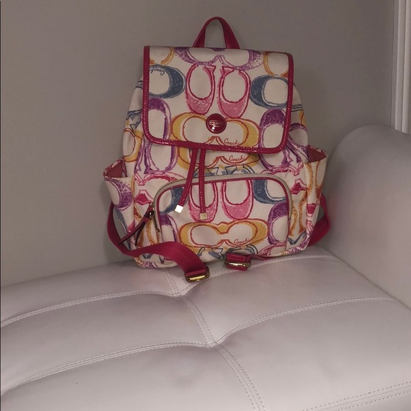 Coach Backpack - Picture 5 of 7